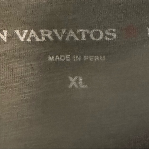 John Varvatos XL Hand Bone ☮️ Tshirt - Picture 2 of 2